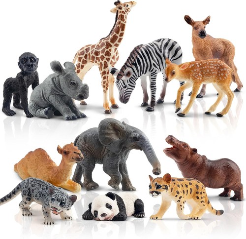 Waldtiere spielfiguren set - spielfiguren,