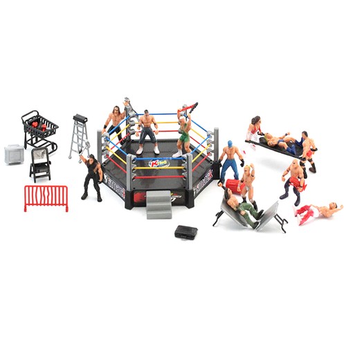 32tlg mini wrestling spielset - 32tlg,