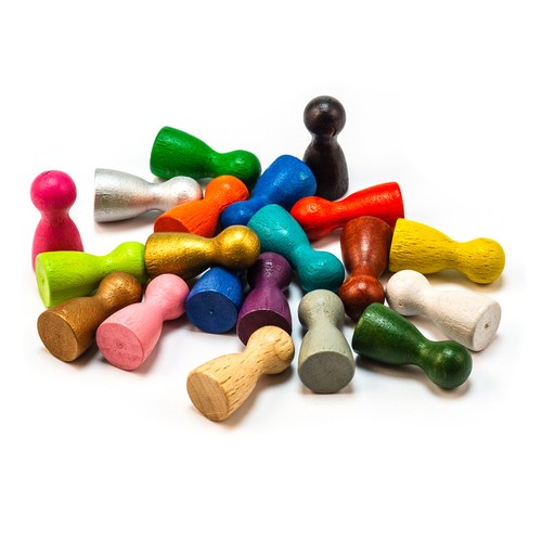 100 halmakegel spielfiguren - halmakegel,