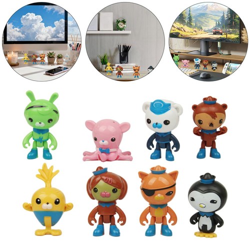 8er set octonauts kunststoff - octonauts,