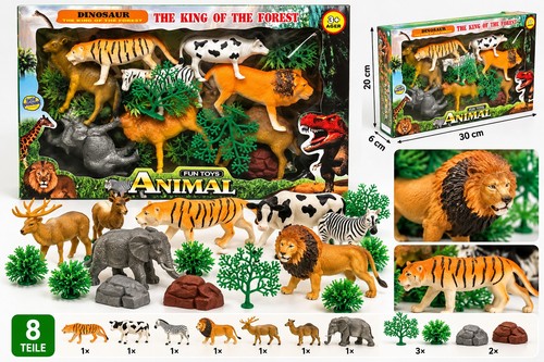Tierfiguren set safari - tierfiguren,
