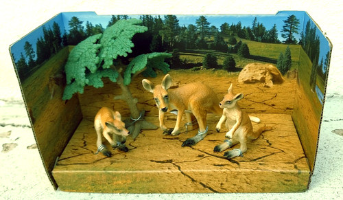 Spielfiguren känguru gruppe - spielfiguren, känguru-gruppe