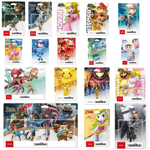 Nintendo amiibo zelda mario - amiibo,