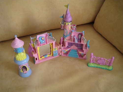Vintage polly pocket schloss - vintage,