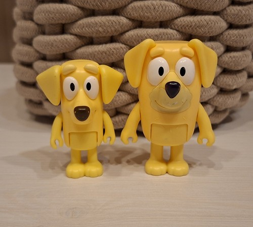 Spielfiguren aus bluey - 2x,