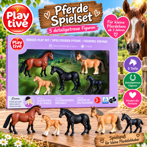 Playtive pferde spiele set - playtive,