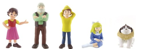Heidi spielfiguren peter clara - spielfiguren,