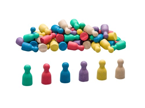 Spielfiguren farben je 10 - 60,